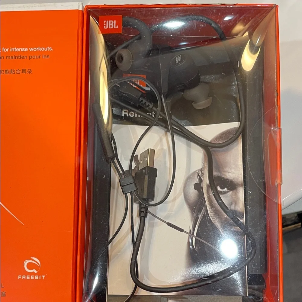 JBL Synchros Reflect BT Sport Wireless Headphones - Black